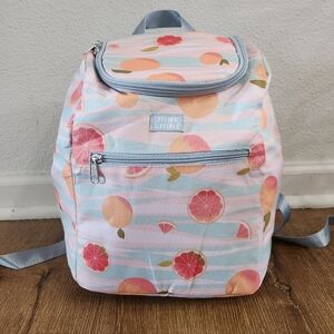 NWT JuneShine Summer Citrus Cooler Backpack Fun Colorful Outdoors Picnic Gifting